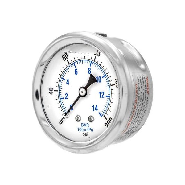 Engineered Specialty Products, Inc Pic Gauges 2 1/2" Pressure Gauge